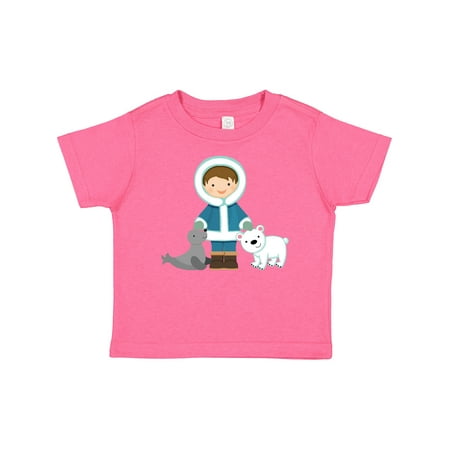 

Inktastic Eskimo Boy Cute Alaska Gift Baby Boy T-Shirt