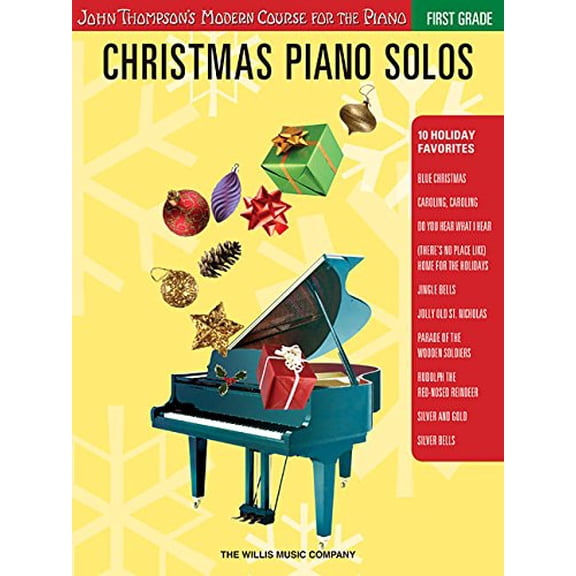 Pre-Owned Christmas Piano Solos - First Grade (Book Only): John Thompson's Modern Course for the Piano Paperback