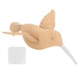 thumbnail image 1 of Baby Bird Doll Soft Skin Friendly Stuffed Bird Toy Hand Made Hanging Stuffed Toy Decor for Children Room Kids Bedroom Photography Prop Coffee, 1 of 4