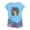 Sky Blue, variant on JIRNDf Tshirt For Women Tops Trendy Summer Take Me Back To The 90S 90S Outfit Vintage 90S Short Sleeve Birthday Party Cute Graphic Tees For Women Shirts White S