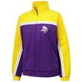 thumbnail image 2 of Women's G-III 4Her by Carl Banks Purple Minnesota Vikings Post Game Full-Zip Track Jacket, 2 of 3