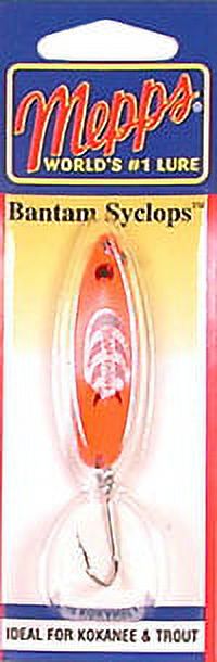 Mepps Bantam Cyclops Inline Spinner 1/8 oz, Hot Orange