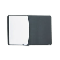 Quartet Tack & Write Board 35 x 23 1/2 Black/White Surface Black Frame 06545BK