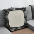 thumbnail image 3 of Renewold Spider Web Print Black Couch Seat Cushion Slipcover Individual Sofa Seat Cover Universal Armchair Seat Cushion Cover with Elastic Bottom for Halloween Home Decor, S, 3 of 5