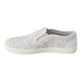 thumbnail image 2 of Dolce  Gabbana White Leather Lace Slip On Loafers Shoes, 2 of 9
