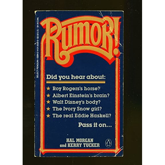 Pre-Owned Rumor!, 9780140100297, 0140100296, Paperback, First Edition edition