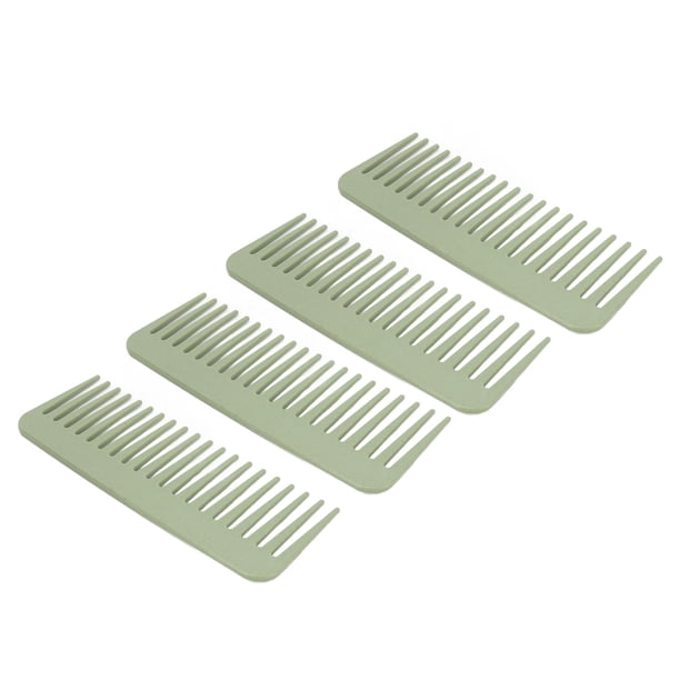 Peine De Dientes Anchos, 10 Piezas De Peine Para Desenredar El Cabello Ligero Para Peluquería