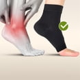 thumbnail image 2 of 3 Paires de Bas de Compression pour Soulager la Fasciite Plantaire, Attelle de Cheville pour l'Enflure, Taille Homme, 2 of 8