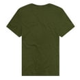thumbnail image 2 of Indivisible Official G.I. Joe Distressed Logo Men's Classic Ring-Spun T-Shirt, Military Green Heather, Medium, 2 of 7