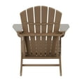 thumbnail image 6 of Westin Outdoor Patio Adirondack Chair (Set of 4), Weathered Wood, 6 of 8