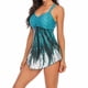 thumbnail image 3 of Greeniant Bañador de verano 2021 para mujer, traje de baño de cintura alta sin espalda, traje de baño inalámbrico acolchado para playa, traje de baño Traje de baño verde XL Greeniant OD001267-04, 3 of 6