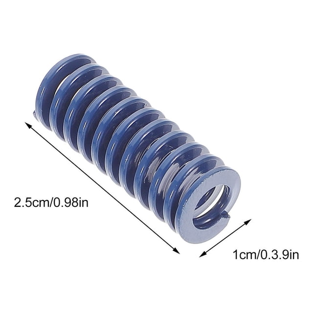 WEUVEB 15Ud Resorte Azul De Acero Para De Impresora 3D Con Alta Conductividad Térmica