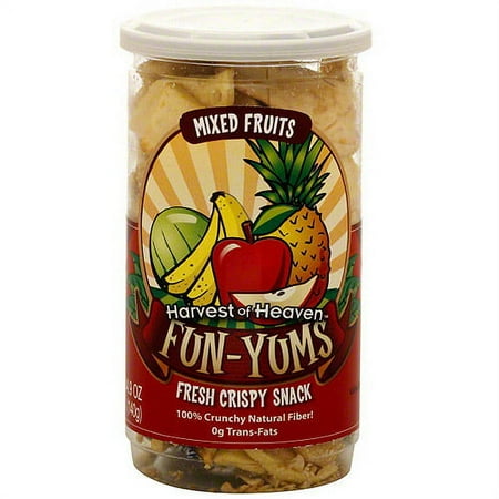 Of Heaven Dehydrated Fruit Snacks, 4.9 oz. (Pack of 6)