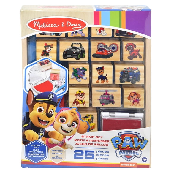 Melissa & Doug, Paw Patrol Wooden Stamps Activity Set
