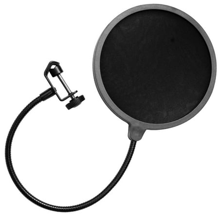 Seismic Audio - Flexible Microphone Wind Screen Studio Mic Pop Filter Windscreen - SA-MicScreen