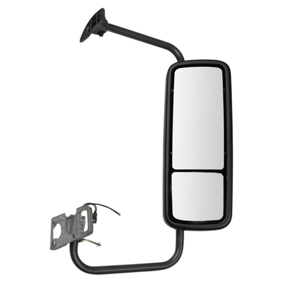 Exterior Side View Mirror Power Heated Textured RH for Freighliner Columbia MRA08026