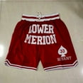 thumbnail image 4 of NBA_ jersey er Merion High School Shorts University North Carolina Blue BEL Academy SMITH 14 Zipper Sweatpants Just Don Baseball Pants''nba''jersey, 4 of 5