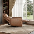 thumbnail image 6 of Towallmark Power Recliner Chair, Swivel Rocker Chair for Adults, Upholstered Fabric Glider Recliner Nursery Chair with USB Ports, Ergonomic High Back Single Sofa Seat for Living Room, 6 of 9