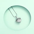 thumbnail image 5 of Cremation Jewelry Angel Wing Heart Urn Necklace for Ashes for Women Memorial Human Pet Ashes Pendant, 5 of 7