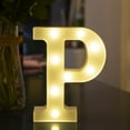 thumbnail image 1 of LED Letter Lights Alphabet Light Up Sign for Night Light Home Party Birthday Wedding Bar Decoration &, 1 of 8