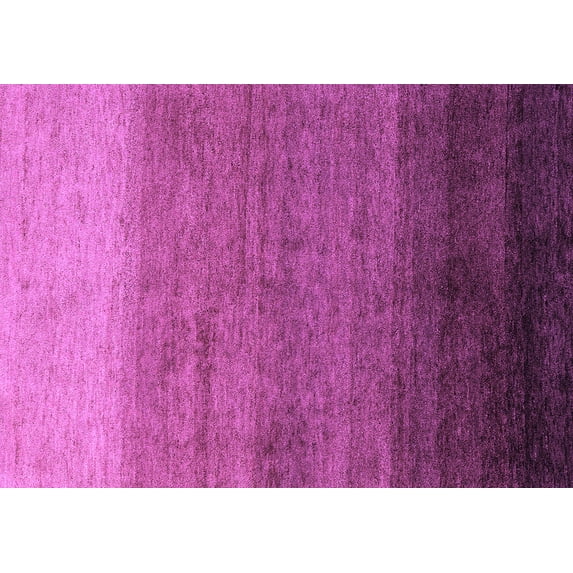 Ahgly Company Indoor Rectangle Abstract Purple Modern Area Rugs, 5' x 7'