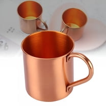 ACDANC Classic Solid Copper Moscow Mule Mugs Pure Solid Copper No Lining Finish 450ml Copper Mug