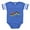 Royal Blue, variant on CafePress - Laketahoe - Cute Infant Baby Football Bodysuit