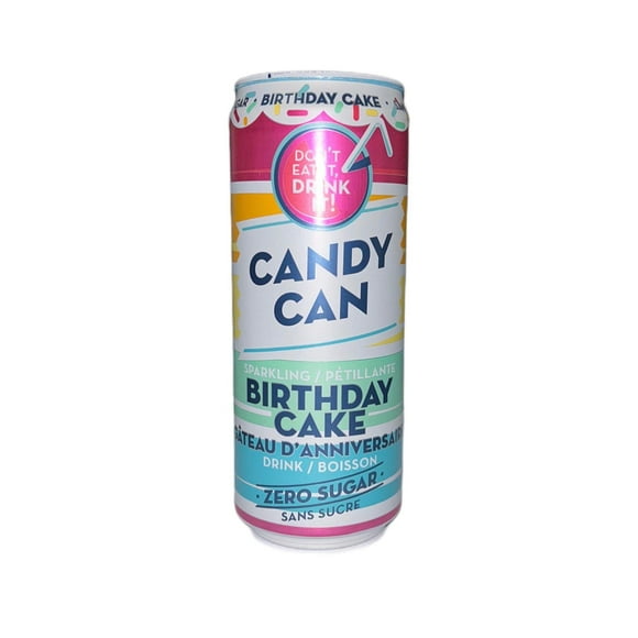 Candy Can Sparkling Birthday Cake