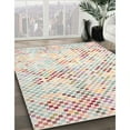 thumbnail image 2 of Ahgly Company Indoor Rectangle Contemporary Gold Abstract Area Rugs, 5' x 8', 2 of 6