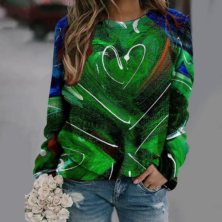 St. Patrick's Day Sweatshirts, St. Patrick's Day Sweatshirt For Women,  Womens St. Patricks Day Sweatshirts 