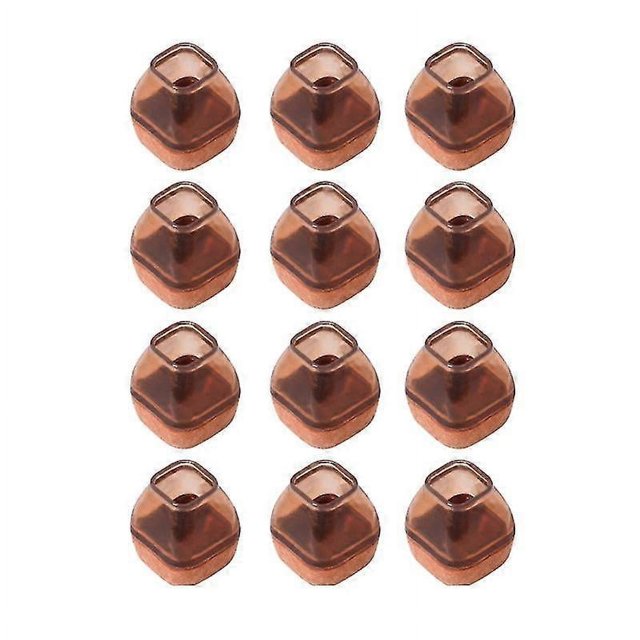 12Pcs Chair Leg Cover Noise Reduction Chair Leg Floor Protectors Set Anti-slip Furniture Pad for Home