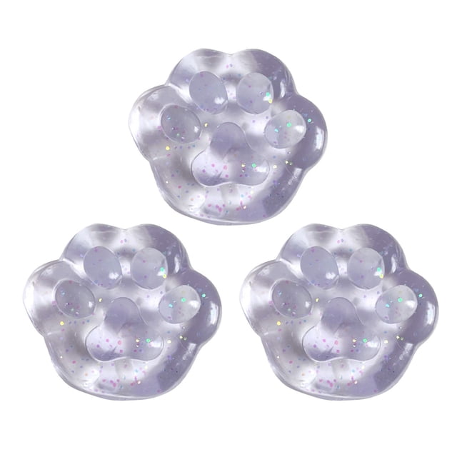Silicone Paw Shaped Mold for Baking Soap Making Resin Craft Flexible Reusable Non Stick Three Pack
