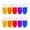 Clear, variant on 50 Pcs 8.5 OZ Reusable Spouted Drink Bags, Spout Drink Pouches w/funnel, 0.34" Spout