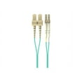 thumbnail image 3 of Belkin 2M Fiber Optic Cable: 10Gb Aqua Multimode LC/SC Duplex, 50/125 OM3 - Patch cable - LC multi-mode (M) to SC multi-mode (M) - 2 m - fiber optic - duplex - 50 / 125 micron - aqua, 3 of 8