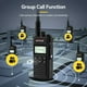 thumbnail image 3 of Walkie Talkies Retevis RT86S con micrófono de hombro (2da generación RT86), paquete de 4, 3 of 9