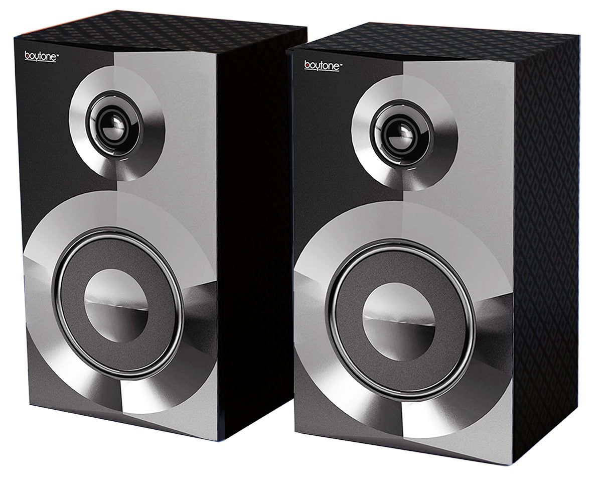 Boytone BT-215FD, Powerful Wireless Bluetooth Home Speaker System 55 W, FM Radio, Excellent Quality Clear Sound