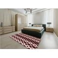 thumbnail image 5 of Ahgly Company Machine Washable Indoor Rectangle Transitional Flamingo Pink Area Rugs, 2' x 5', 5 of 7