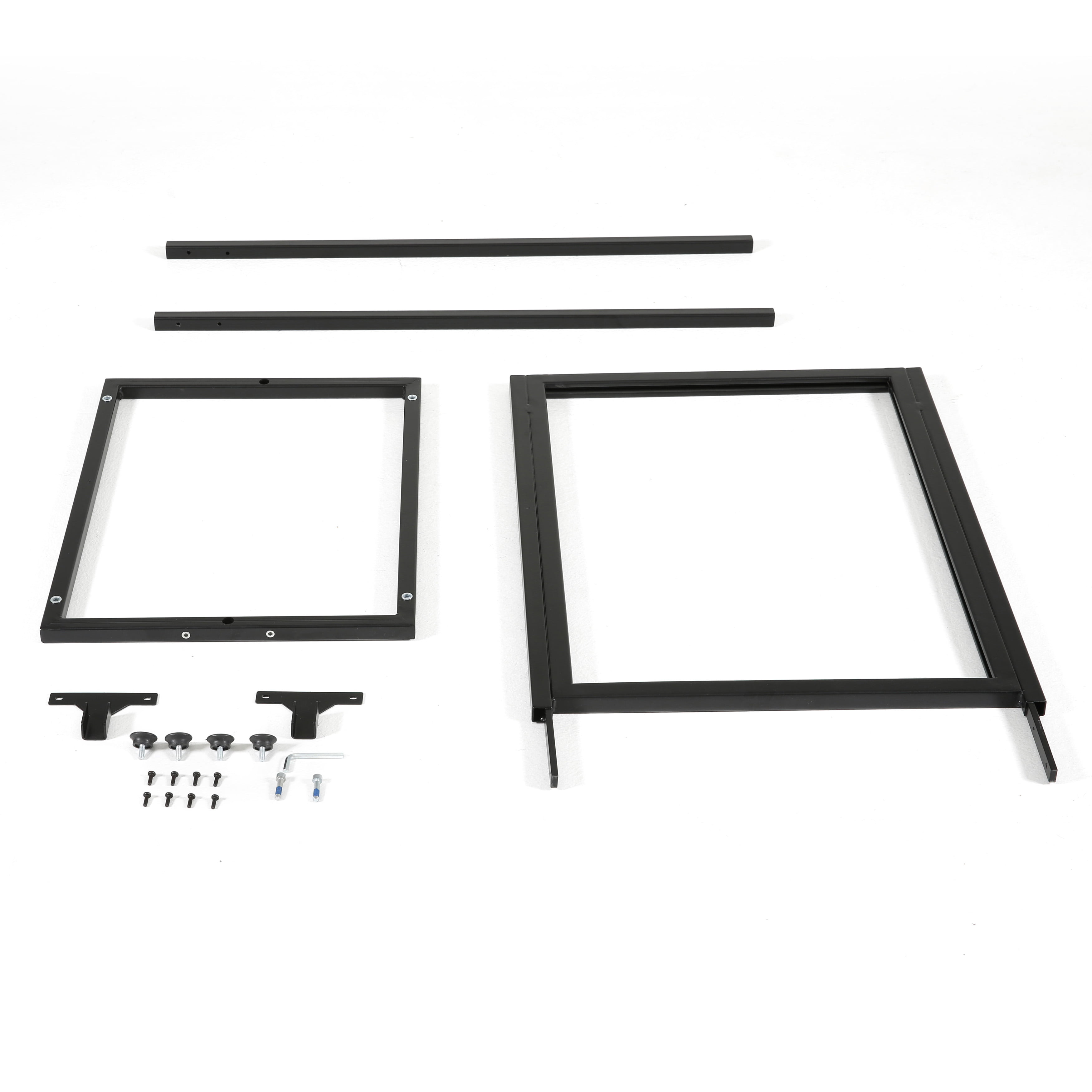  M&T Displays Ergonomic Black Adjustable Under Desk