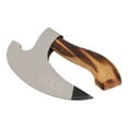 thumbnail image 4 of Pizza Cutting Axe Stainless Steel Handmade Viking Pizza Cutting Axe with Wooden Handle For Cake, 4 of 8