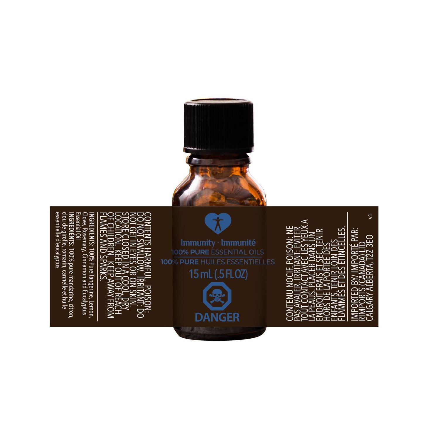 ScentSationals 100% Essential Oil - Immunity, 15 mL (0.5 fl oz)