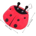 thumbnail image 4 of Shisuyan Sac à Changer Rouge Peluche Lot de 3, 4 of 8