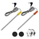 thumbnail image 1 of 2-Pack Meat Probe for ,, Wood Pellet Grill,with Probe Grommet and Temperature Probe Clip, 1 of 5