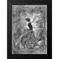 thumbnail image 2 of Wiley, Marta 18x24 Black Modern Framed Museum Art Print Titled - Dancer VI- Red Skirt, 2 of 5