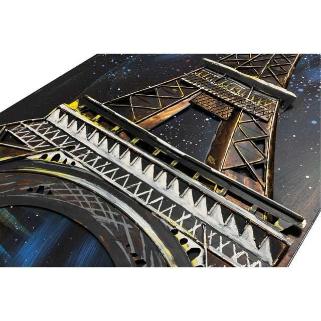Art Mural en Métal 3D - Tour Eiffel C0458