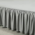 thumbnail image 4 of Bed Skirt Super Soft Solid Microfiber Pleated 14“Drop Premium Dust Ruffle, 4 of 6