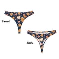 thumbnail image 3 of Fotbe Gingerbread Delights Tanga Sin Costuras para Mujer con Estampado – Panties Invisibles, Transpirables y Cómodos para Uso Diario-Medium, 3 of 6