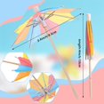 thumbnail image 2 of Fymlhomi 40 Pieces Cocktail Umbrellas for Drinks Colorful Tropical Tree Paper Umbrellas Drink Picks Bamboo Toothpicks Handmade for Hawaii Party Decoration, 2 of 5