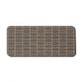 thumbnail image 1 of Damask Computer Mouse Pad, Ethnic Aboriginal Motif with Victorian Rococo Style Effects in Funky Tones, Rectangle Non-Slip Rubber Mousepad X-Large, 35" x 15", Dark Grey and Tan, by Ambesonne, 1 of 2