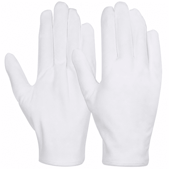 6Pcs Multipurpose Cotton Gloves – For Inspection, Cleaning & Formal Events