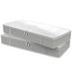 thumbnail image 2 of 6X Bolsas para Debajo Cama Plegables Cajas Almacenamiento Grandes Debajo de la Cama Bolsas Almacenamiento Ropa para Debajo de la Cama Transpirables Gruesas Organizador, 2 of 6